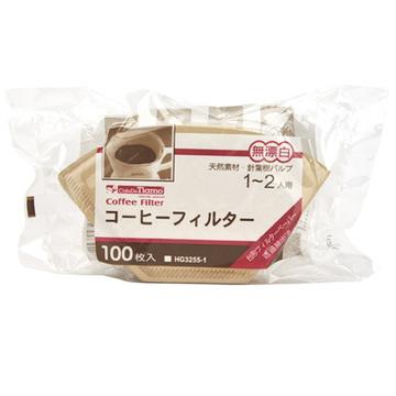 【三山咖啡】Tiamo 無漂白扇形咖啡濾紙100入 101/102(HG3255-1/HG3255-2)