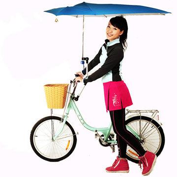 【阿亮單車】 LIBO麗波單車傘bikebrella (遮陽傘/雨傘/防曬)，新品特價2400元(C00-990)