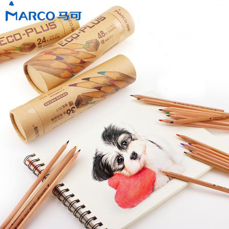 正品 馬可 MARCO 6100 原木油性彩色鉛筆 油性鉛筆 油性色鉛筆 油性彩鉛 48色