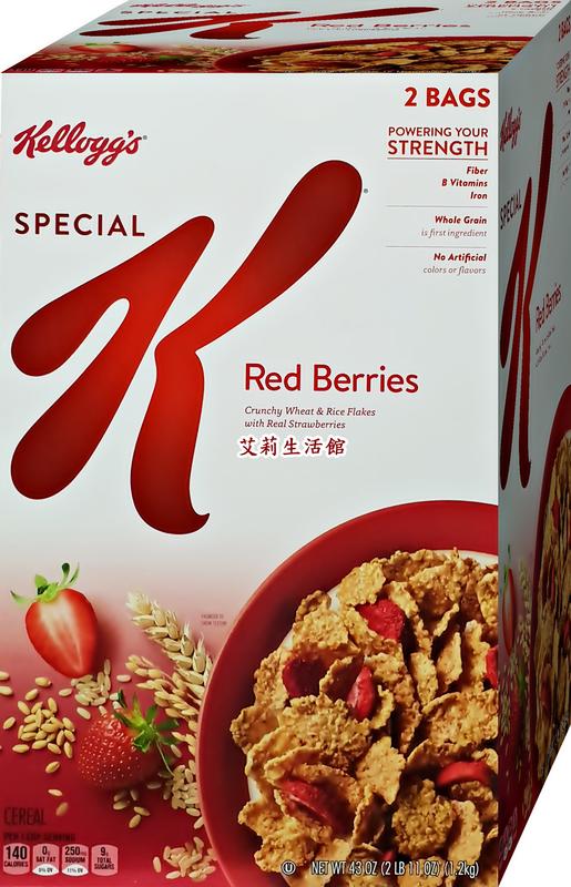 【艾莉生活館】COSTCO 家樂氏 special K-草莓早餐脆片(1.2kg/盒)《㊣附發票》