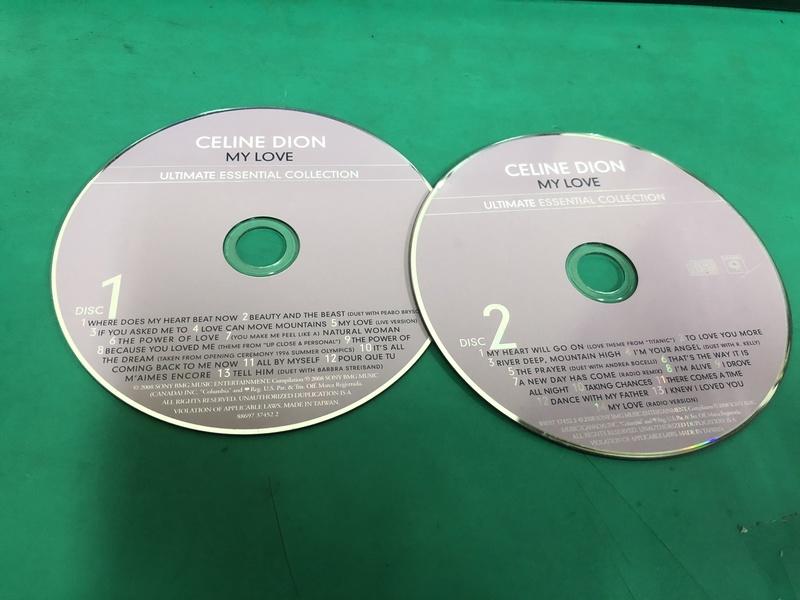 二手裸片CD Celine Dion_My Love: Essential Collection 2CD <G49>