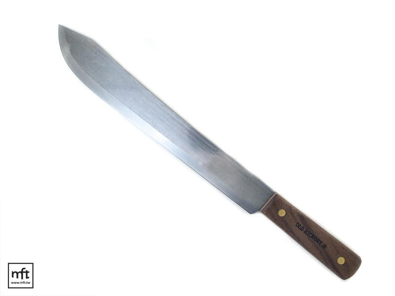 MFT 美國 Ontario Old Hickory Butcher Knife 碳鋼 14吋直刀 附刀鞘