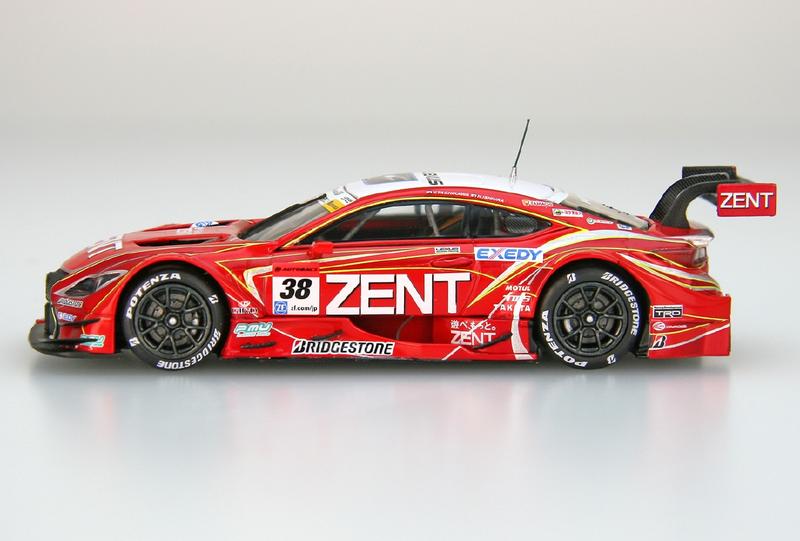 名車館】1:43 EBBRO ZENT CERUMO RC F SUPER GT GT500 2016 Rd.1