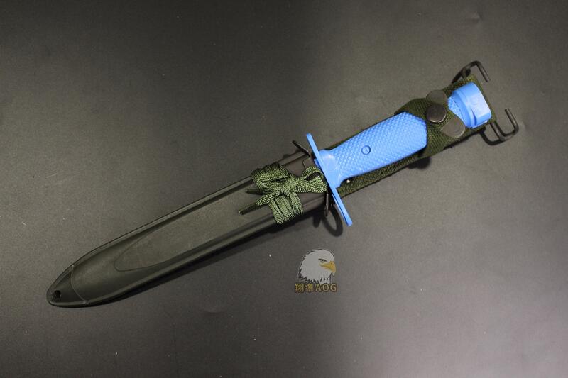 【翔準AOG】BLUE GUN M7訓練刺刀 (黑色)M4、M16、T91、T65K2 等刺刀座 LGE-LT002 | 露天市集 | 全台最 ...