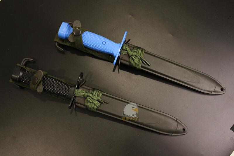 【翔準AOG】BLUE GUN M7訓練刺刀 (黑色)M4、M16、T91、T65K2 等刺刀座 LGE-LT002 | 露天市集 | 全台最 ...