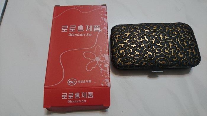 韓國製 指甲修護組 七件組加高雅盒子