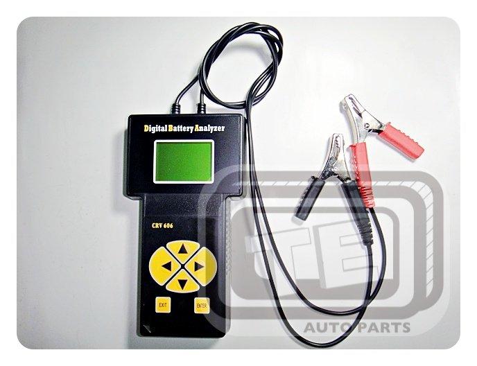 【TE汽配通】(缺)電池檢驗錶 電子數位式檢測錶 電池測試器 電瓶檢測儀 CRV606
