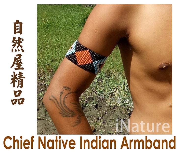 手臂環 印第安飾品 印地安風 印地安手臂環 Beaded Armband Indian accessory A 款