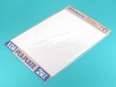 (小強模型)  TAMIYA 70124  白色改造板 B4X 1mm(2入)