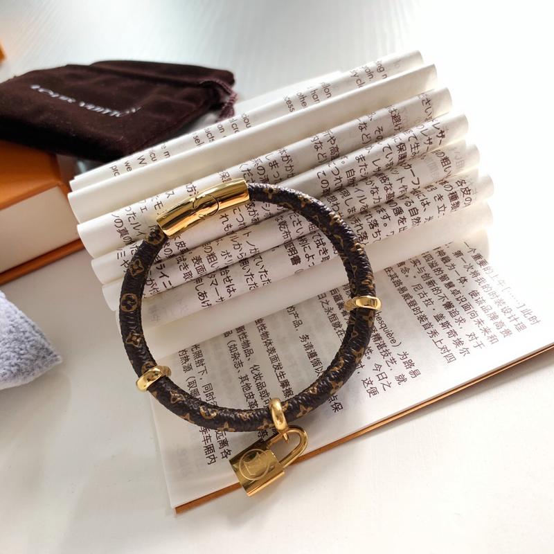 Louis Vuitton MONOGRAM Keep it twice monogram bracelet (M6640E)