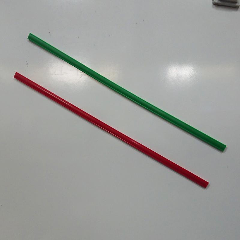 【利多文具】50公分磁條 磁棒 磁鐵 紅綠
