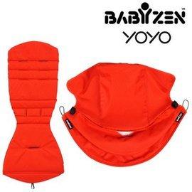 【貝比龍婦幼館】BABYZEN yoyo 6+ 第二代YOYO推車專用配件- (坐墊+長遮陽棚) (完售) 