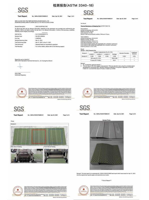 【山道具屋】OWG 歐爾-輕量化XPE鋁膜蛋巢/泡棉蛋殼睡墊/登山/繞境/露營睡墊(R2.1/310g起/付收納袋)