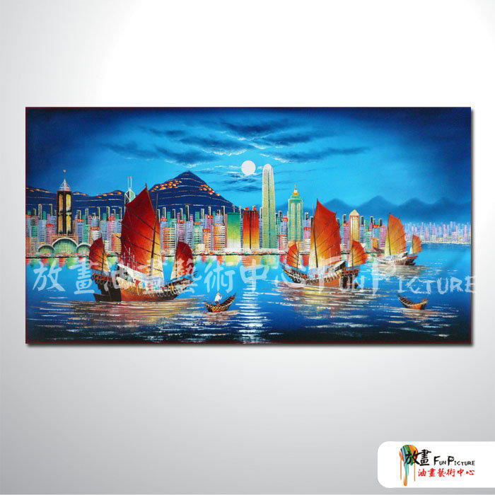 ▒ 放畫藝術 ▒0x120cm 香港街景24 裝飾畫挂畫