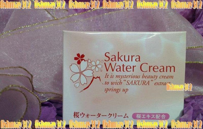 缺貨中六罐$4600*日本原裝Sakura Water Cream櫻花出水霜滿額免運