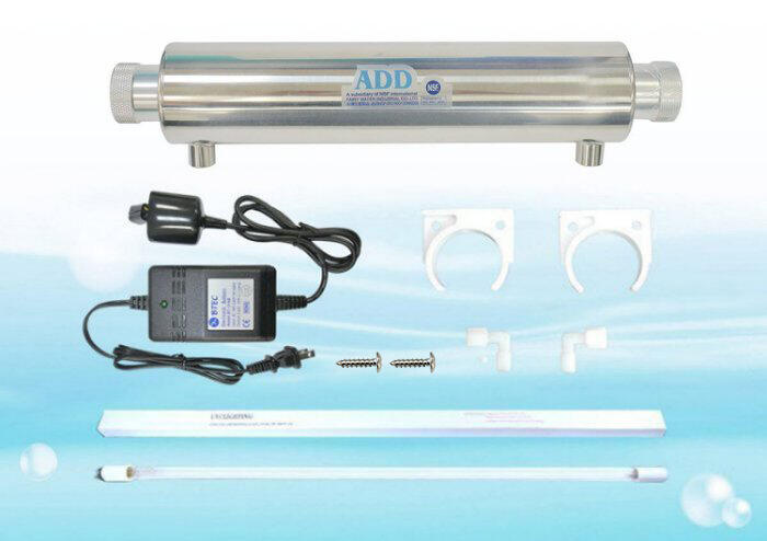 【水易購淨水】ADD紫外線殺菌器-110V (16W-2加侖/分鐘)內搭PHILIPS飛利浦燈管