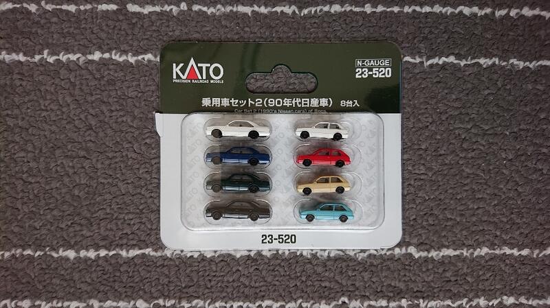 a】KATO 23-520 乘用車組2(90年代日產車)(8台入) | 露天市集| 全台最大