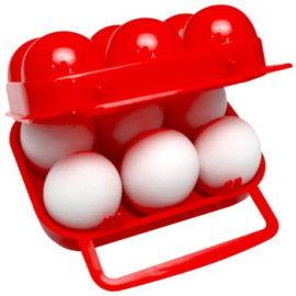 雞蛋收納盒 戶外六粒裝蛋盒DJ-5606【同同大賣場】