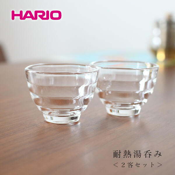 Hario 耐熱湯吞小茶杯2入組│HU-0830