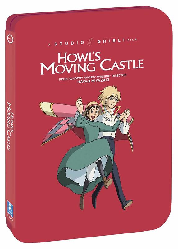 [藍光讚](預購免運費)霍爾的移動城堡BD藍光+DVD雙碟獨家鐵盒版(英文字幕),預定6/30到貨