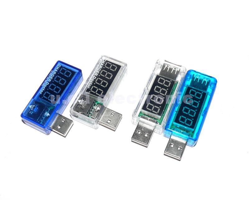 【UCI電子】(E-33) (E-34) USB充電電流電壓測試儀 檢測器電壓表 電流 電壓測試