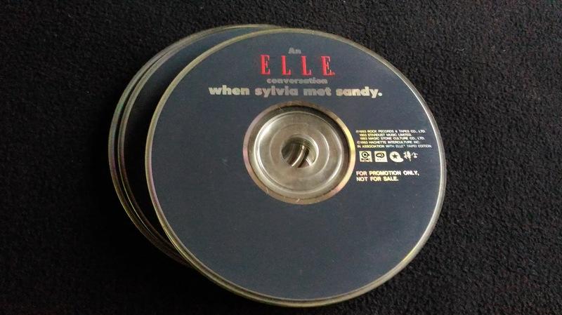 林憶蓮 Sandy Lam ELLE 與張艾嘉的真情對話 宣傳單曲 裸片 CD