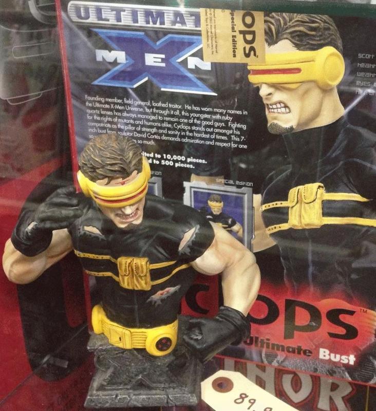 X戰警 獨眼龍 Cyclops Ultimate X-Men Bust Limited Edition of 500
