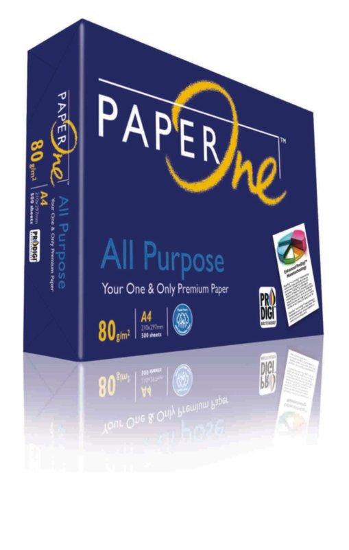 含稅 PAPER ONE 影印紙 80磅 80p 藍包A4 A5 500張/包 電腦紙 列印紙 傳真紙 模造紙 A3