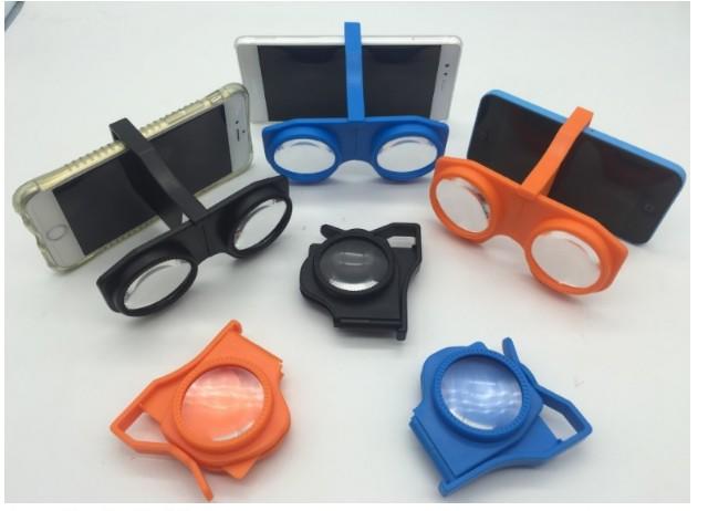 簡易VR3D眼鏡折疊3DVR眼鏡VR MINI虛擬現實眼鏡