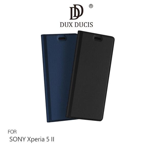 【愛瘋潮】免運 DUX DUCIS SONY Xperia 5 II SKIN Pro 皮套  可插卡 可站立 手機殼
