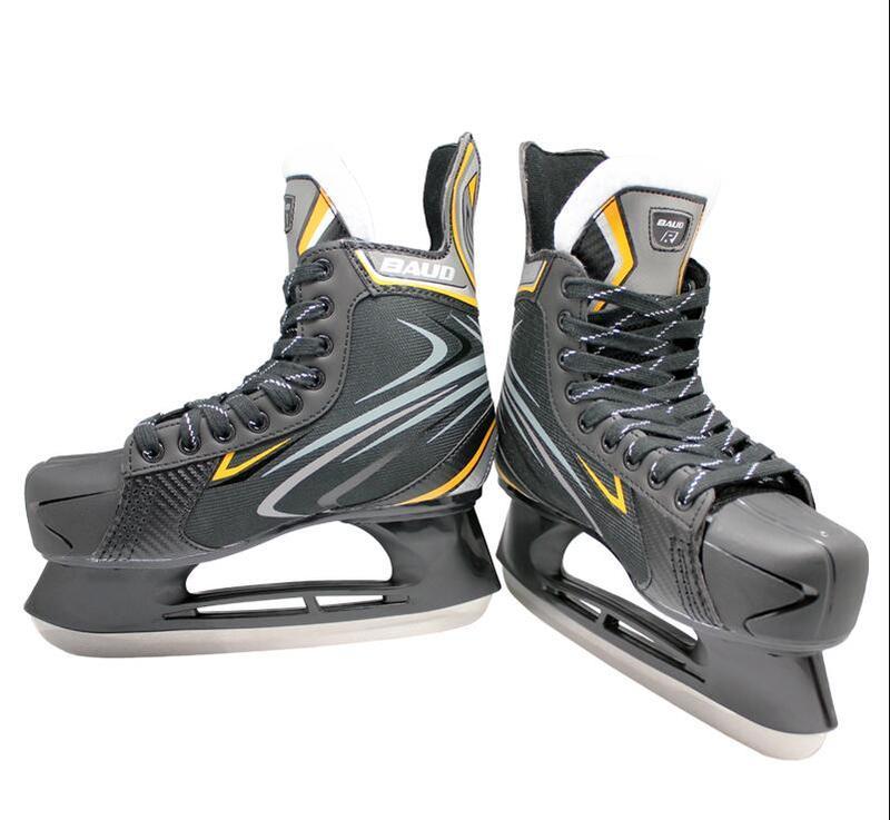佰德正品R50冰球鞋新款冰刀鞋成人球刀鞋男女冰球滑冰鞋真冰