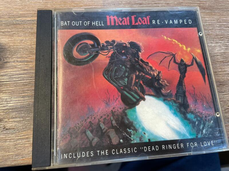 9成新 ㄉ MEAT LOAF BAT OUT OF HELL 肉塊合唱團 美版內圈凸字盤無IFPI 個人收藏CD