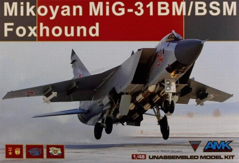 [威逸模型] 團購預訂~AMK 1/48 俄羅斯 MiG-31 BM/BSM Foxhound