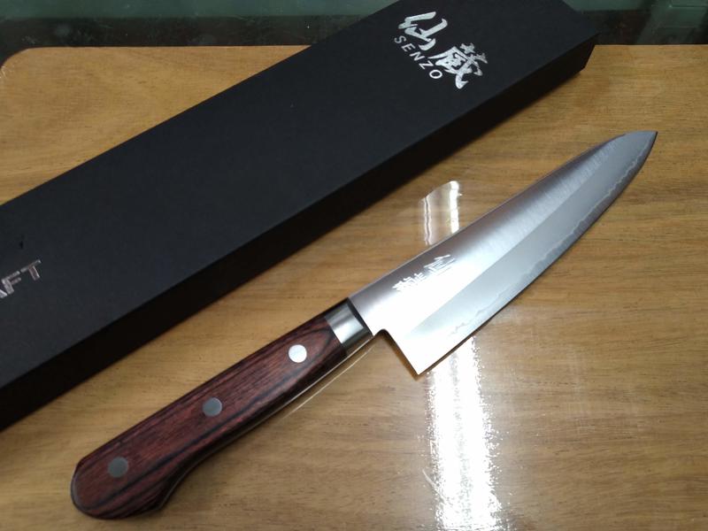@最專業的刀剪 台中市最知名的建成刀剪行@日本-關西仙藏作-AUS10-18cm 牛刀