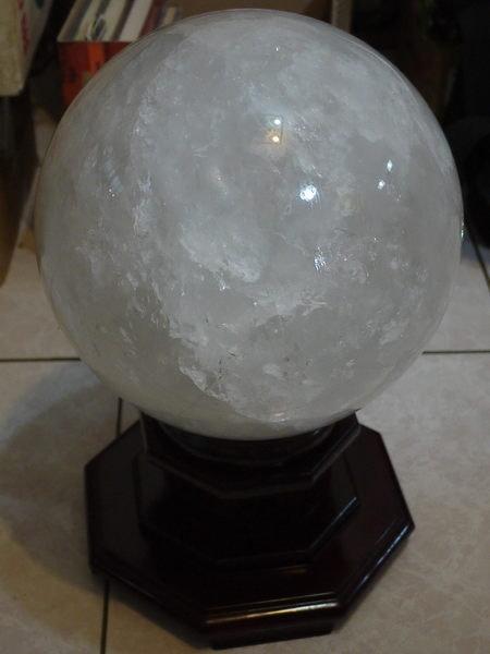 大水晶玉,23cm-