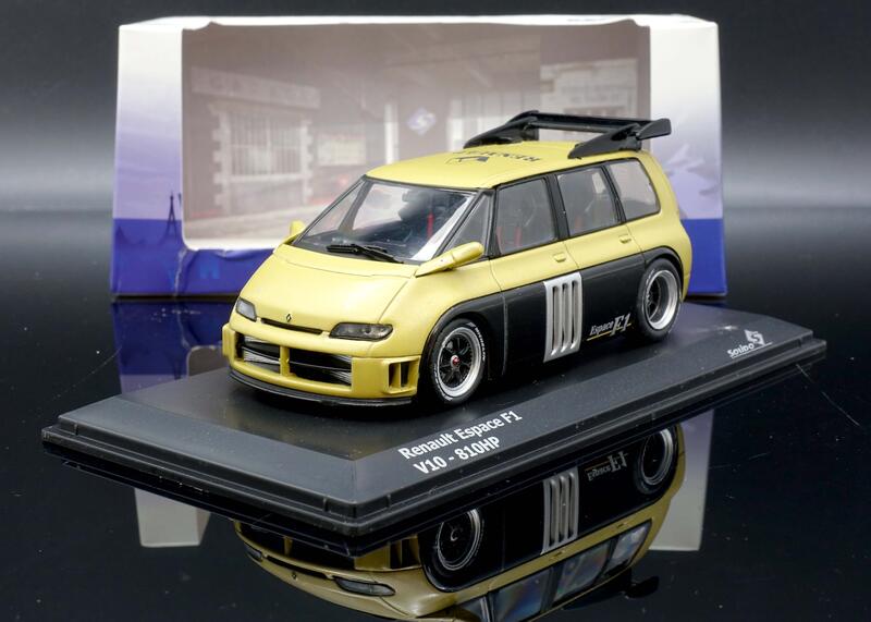 M.A.S.H】現貨特價Solido 1/43 Renault Espace F1 V10 - 810HP