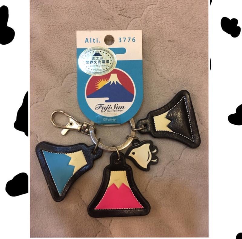 富士山 鑰匙圈 禮物 生日禮物 交換禮物 可刷卡