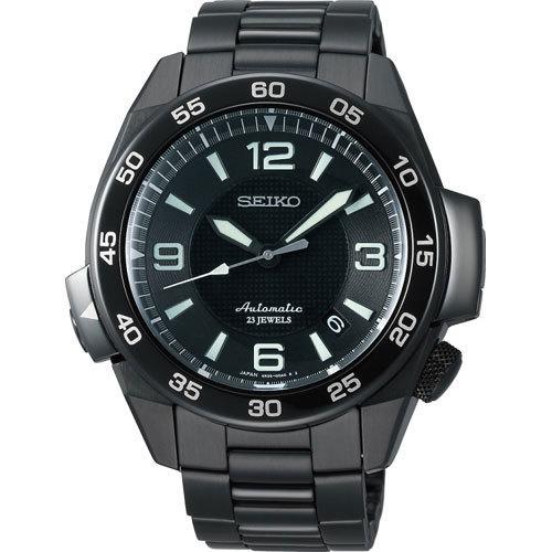 SEIKO 4R35 運動機械腕錶(4R35-00A0D)-黑
