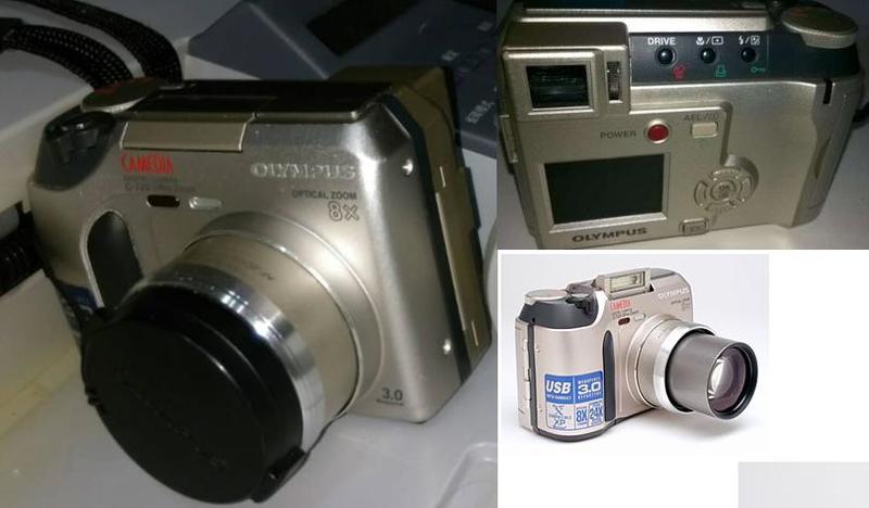 Olympus c-720 高級相機, 8倍光學變焦, P,A,S,M 類單眼相機