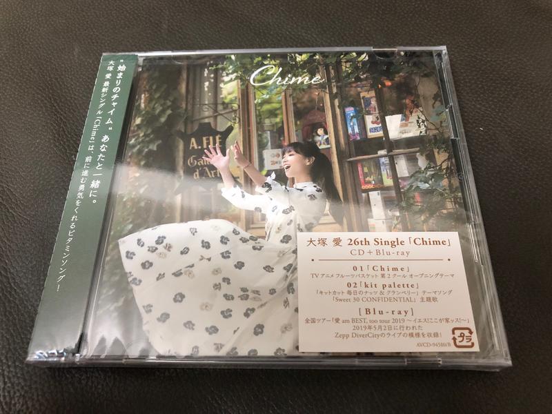 [CD+Bluray][日版] 大塚愛 Chime 26th Single (附B3海報)