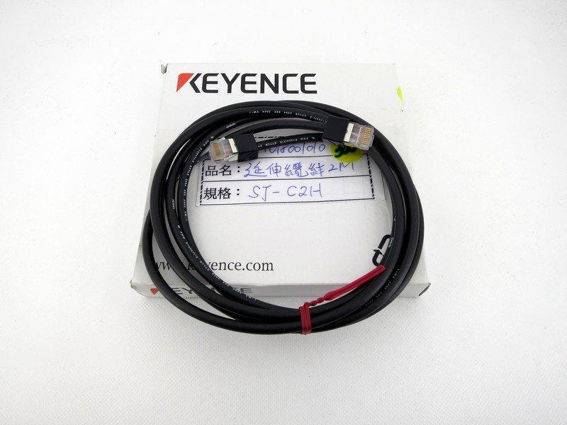 Keyence SJ-C2H 10pin-10pin 延伸纜線 2M