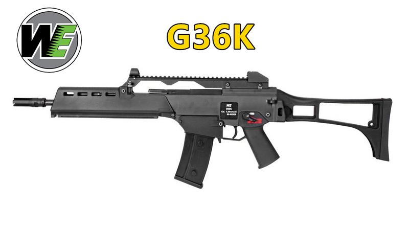 【翔準軍品AOG】WE G36K G39K GBB 瓦斯氣動槍，瓦斯槍，長槍(仿真可動槍機~有後座力)