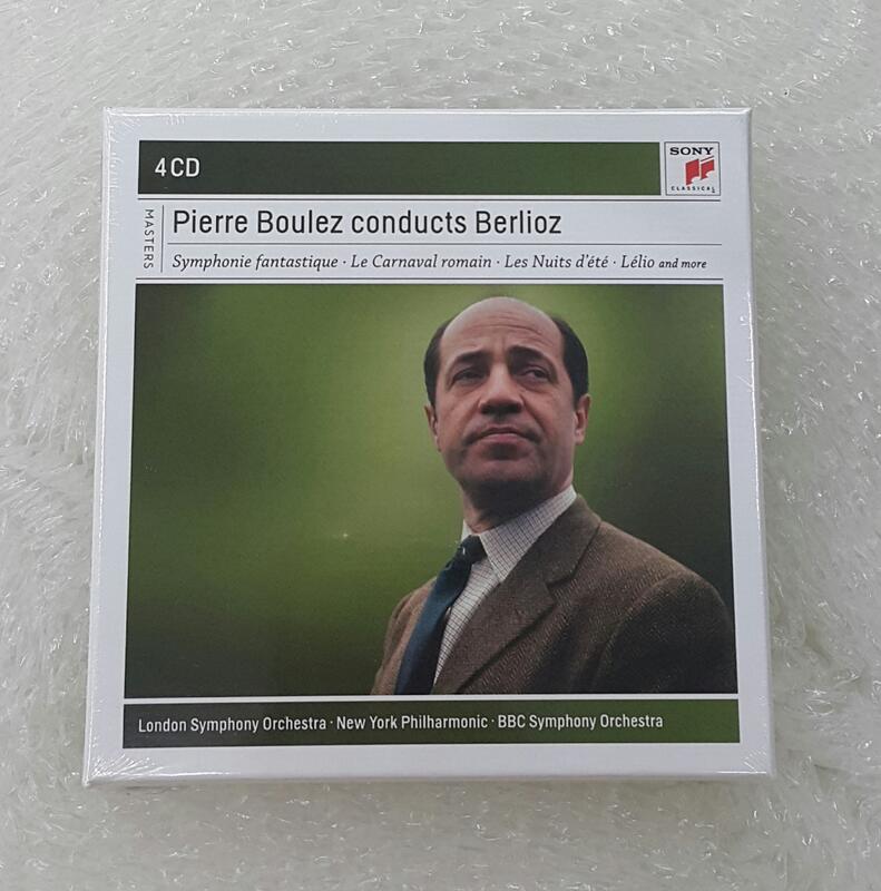 布列茲指揮白遼士(4CD)《典範大師套裝系列 Pierre Boulez倫敦交響樂團&紐約愛樂管弦樂團