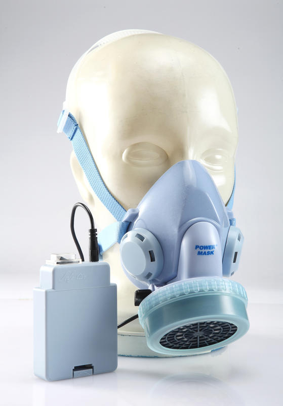 [樂農農] 盛將出品Power Mask SA-202電池型 電動送風口罩 防護面具 防毒面具 經濟電池型
