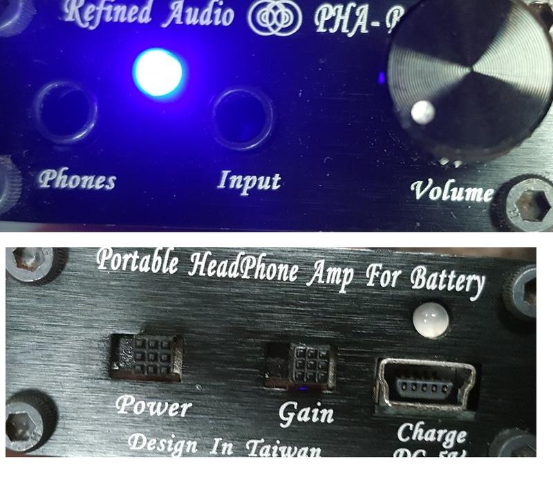 二手Refined Audio PHA-B隨身型耳機擴大機(上電有反應歡迎自取測試)