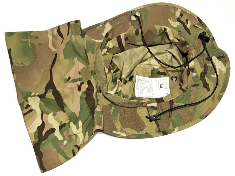 英軍MTP迷彩防寒帽MEDIUM美品 USED イギリス軍 MTP迷彩 WINDPROOF コンバットスモック《実物