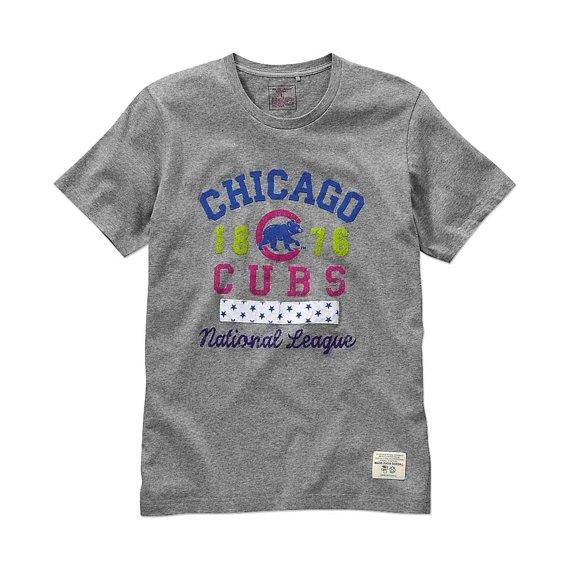 日本國民 UNIQLO MLB 美國大聯盟 芝加哥小熊 圓領純棉短袖T恤 T-Shirt