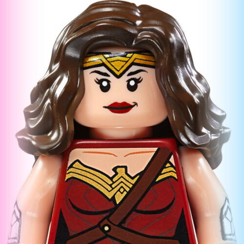 【深紅版、附配件】LEGO 76046 76087 DC Wonder Woman 樂高 英雄 蝙蝠俠 超人 神力女超人