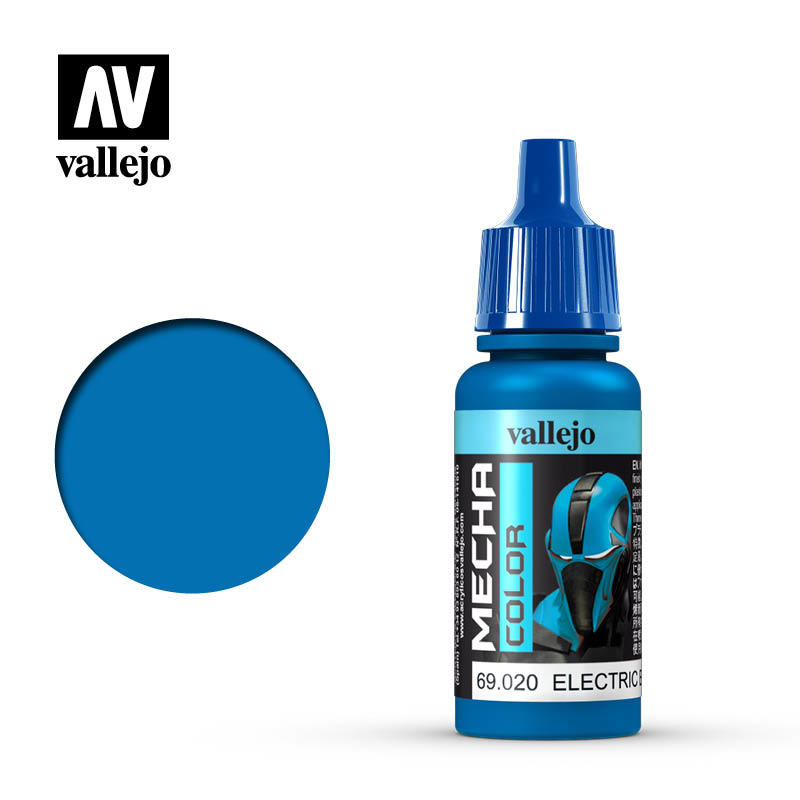 AV vallejo Mecha Color 69.020 Electric Blue 水漆水性壓克力漆