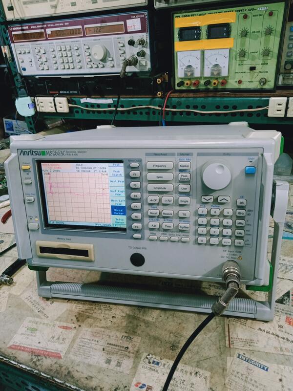 Anritsu MS2663C Spectrum Analyzer 9kHz-8.1GHz頻譜分析儀 | 露天市集 | 全台最大的網路購物市集